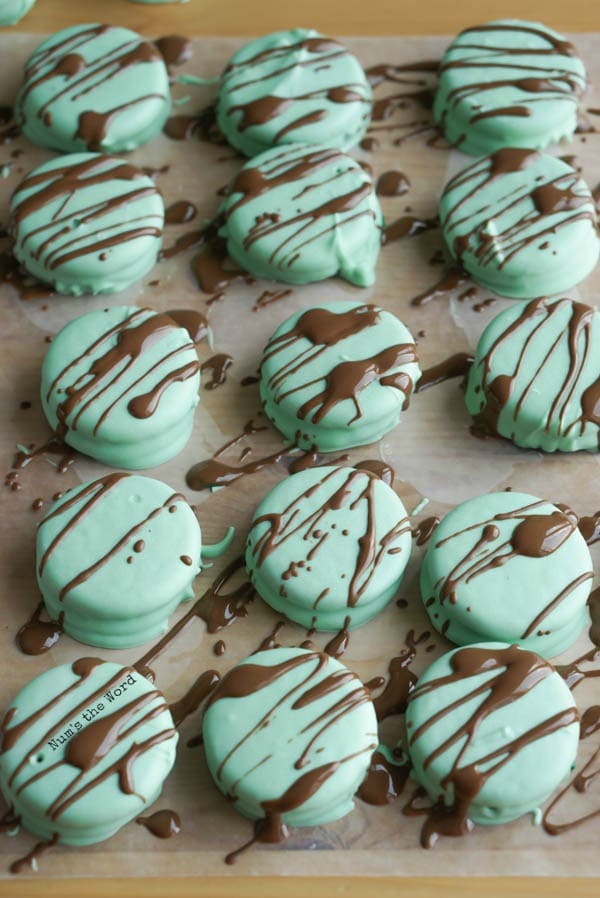 Chocolate Covered Mint Oreos Num's the Word