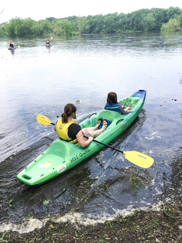 Kayaking the Mississippi River in Central Minnesota Minnesota Guru