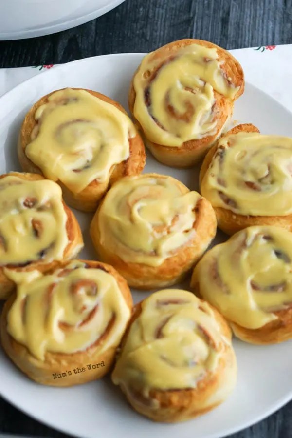 Air Fryer Orange Rolls Num's the Word