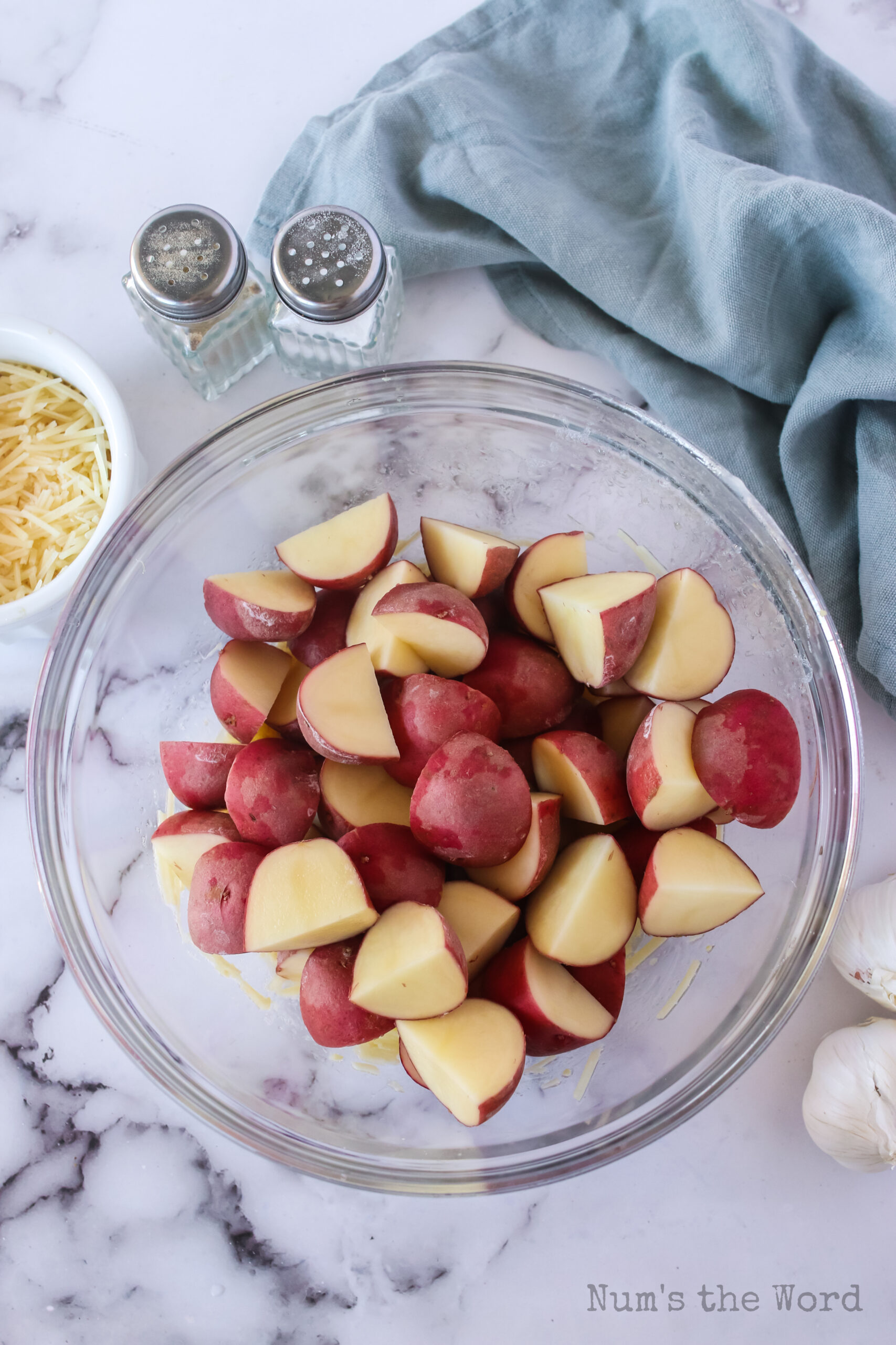 Garlic Roasted Red Potatoes Num's the Word