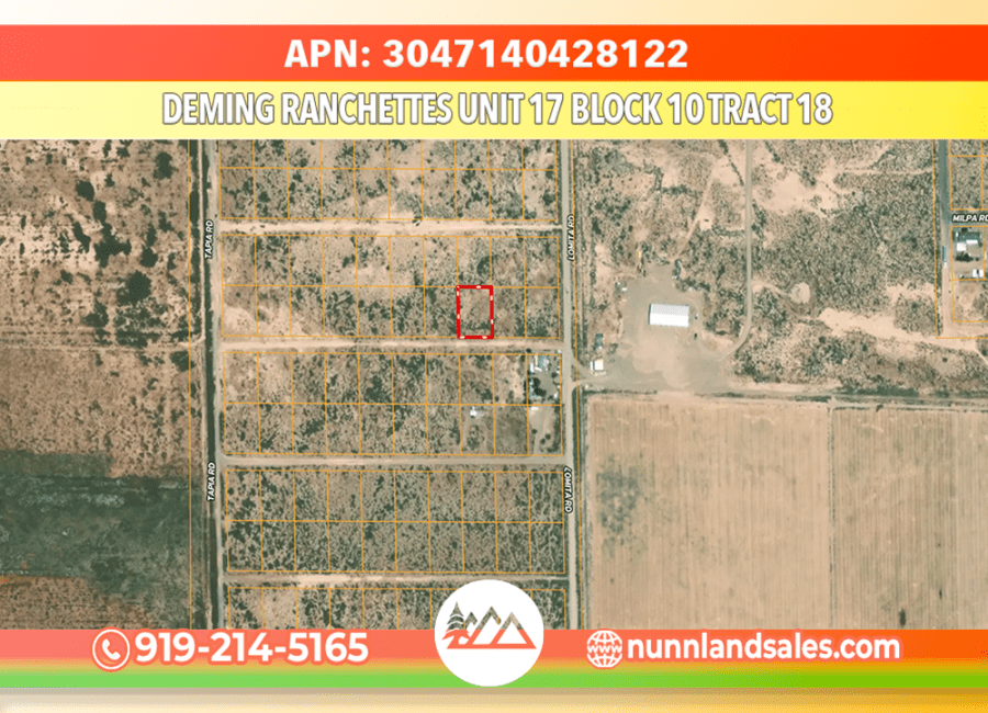 Cheap HalfAcre Lot in Luna County, New Mexico! Only 49 Down/Month at