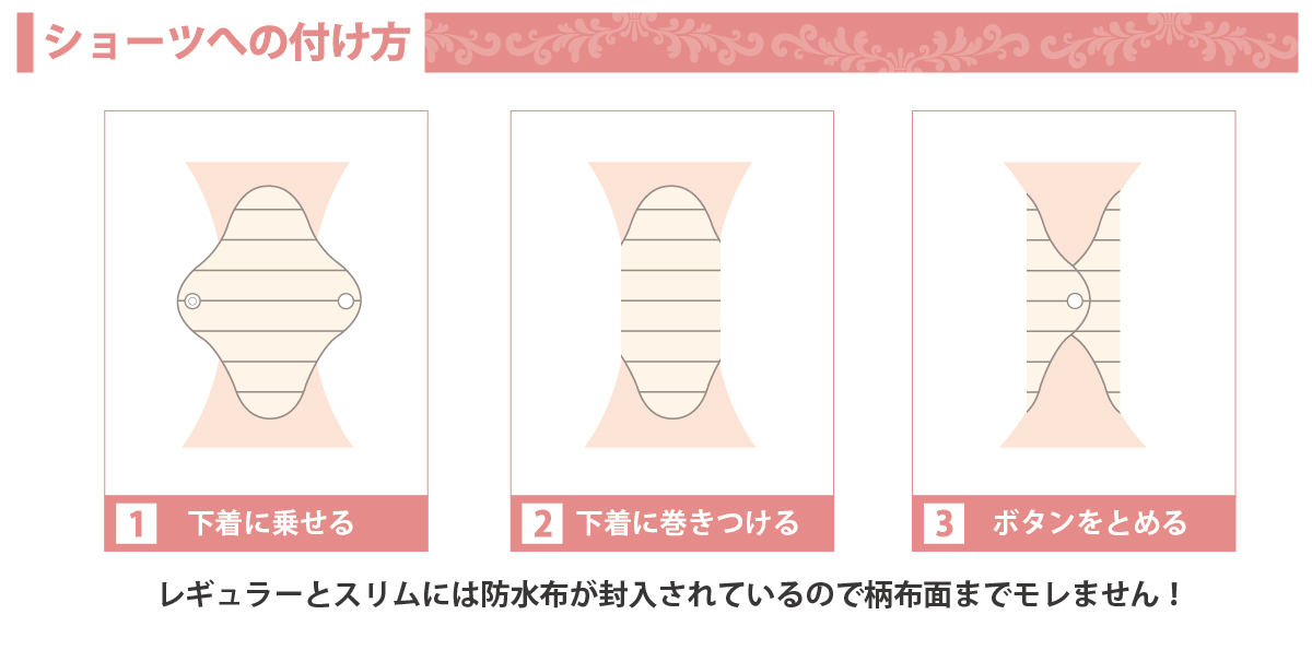 教えて☆必見♪布ナプキンの分かりやすい使い方♪ 【公式】布ナプキン「うふふわ。」