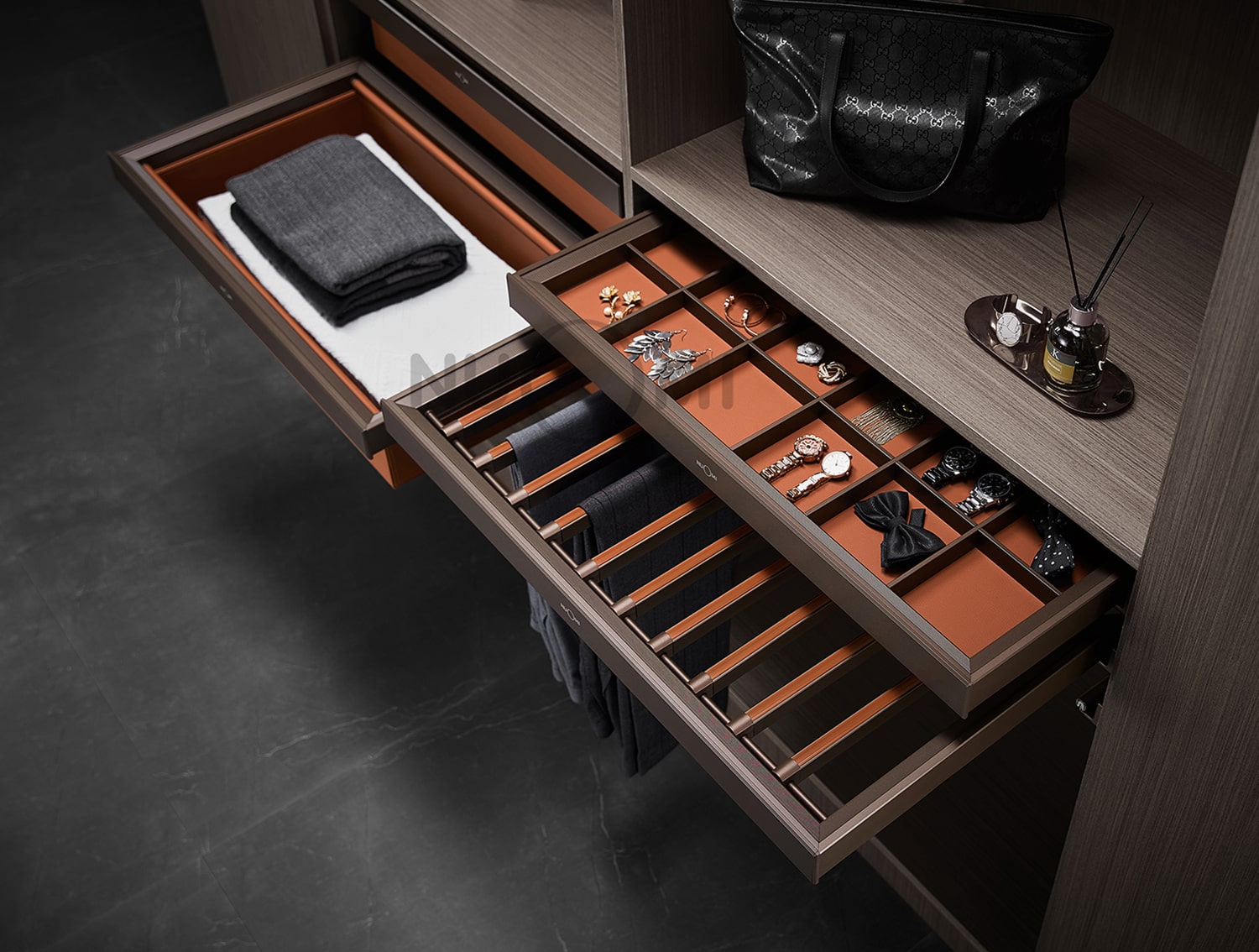 Bedroom Wardrobe Storage Systems Wardrobe Unit NUOMI