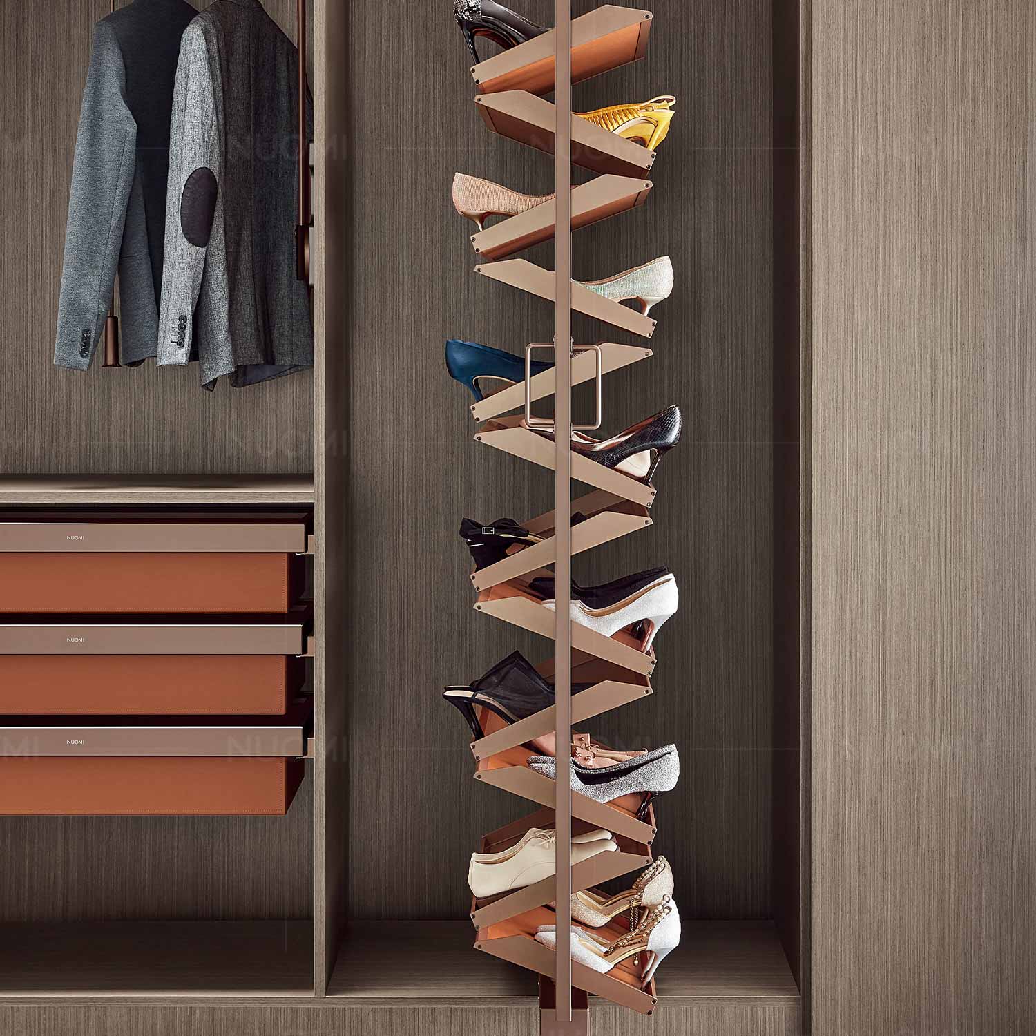 Ralphie Series 360° Rotatable Multilayer Shoes Rack NUOMI HOME