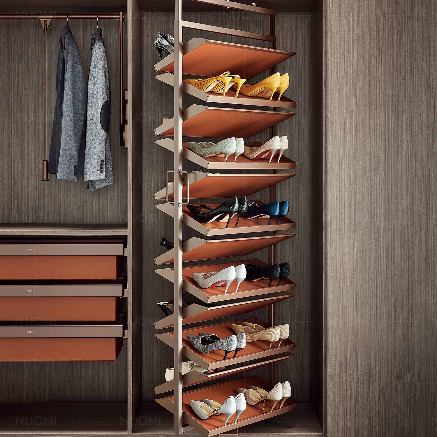 Ralphie Series 360° Rotatable Multilayer Shoes Rack NUOMI HOME