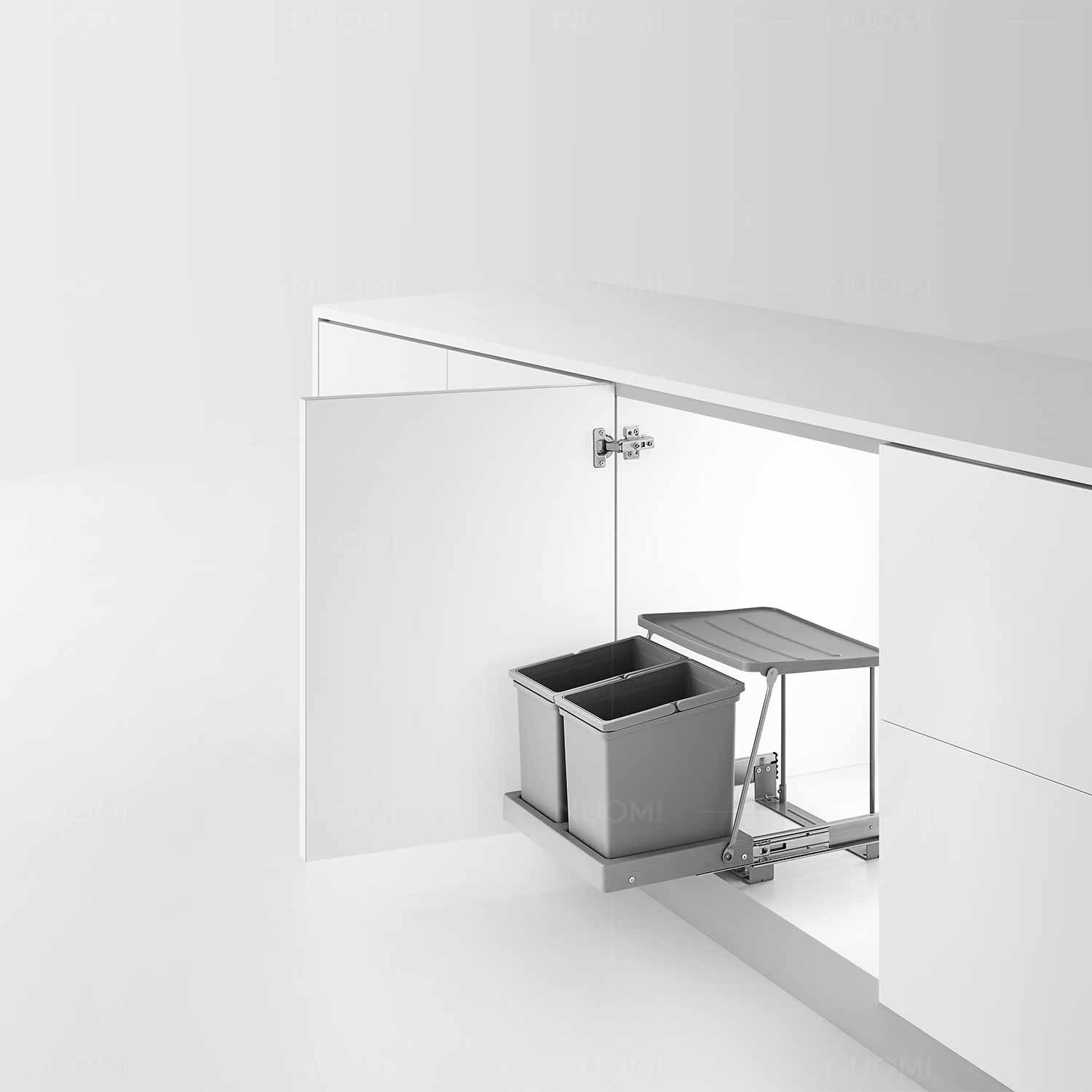 Kitchen Pull Out Trash Can Trash Can NUOMI