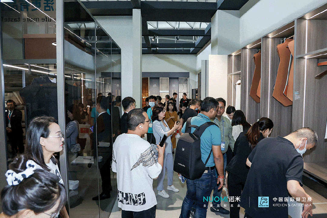 NUOMI Shining in Shanghai International Kitchen and Bathroom Expo in