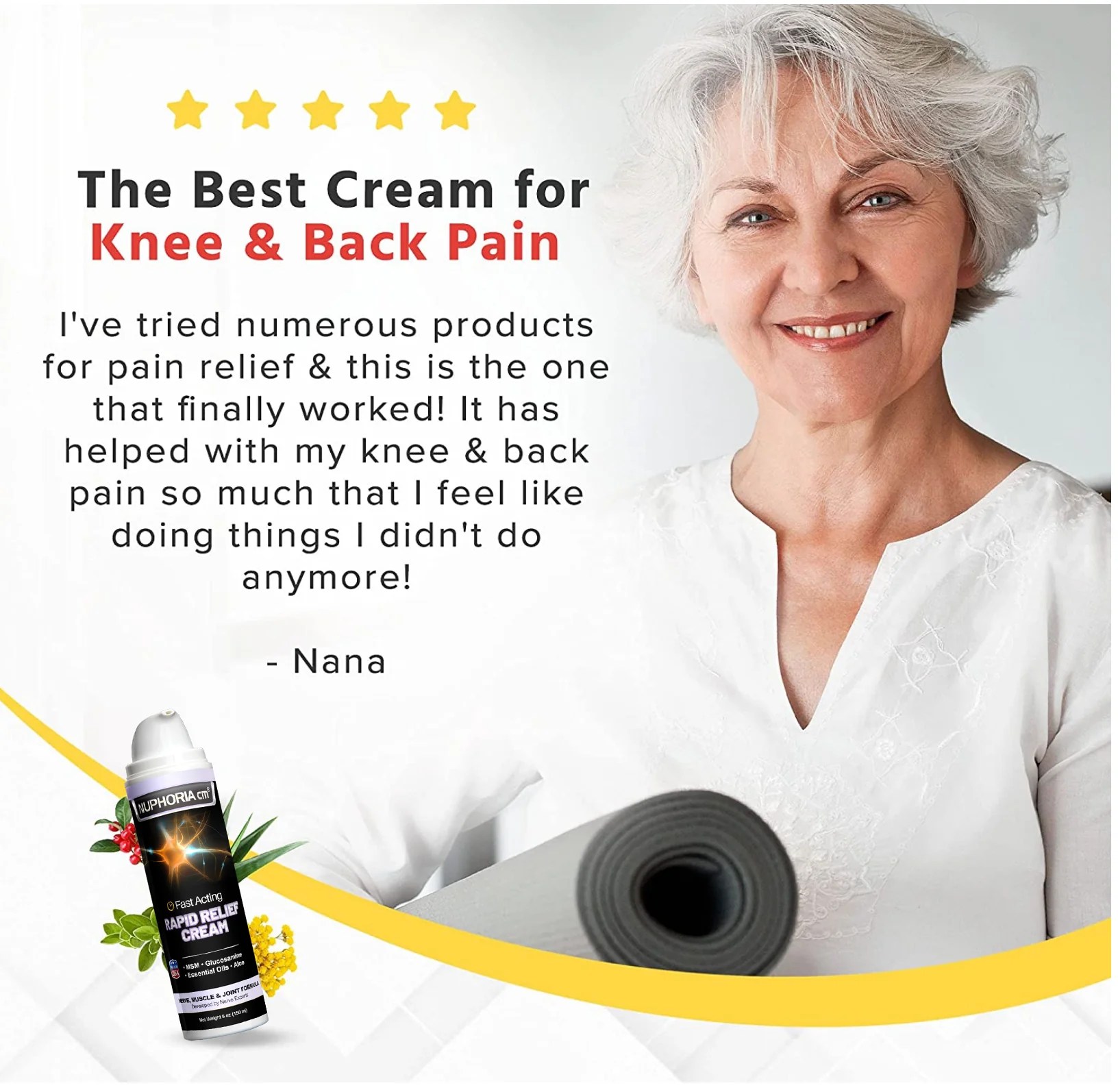 NUPHORIA cm Rapid Relief Pain Cream