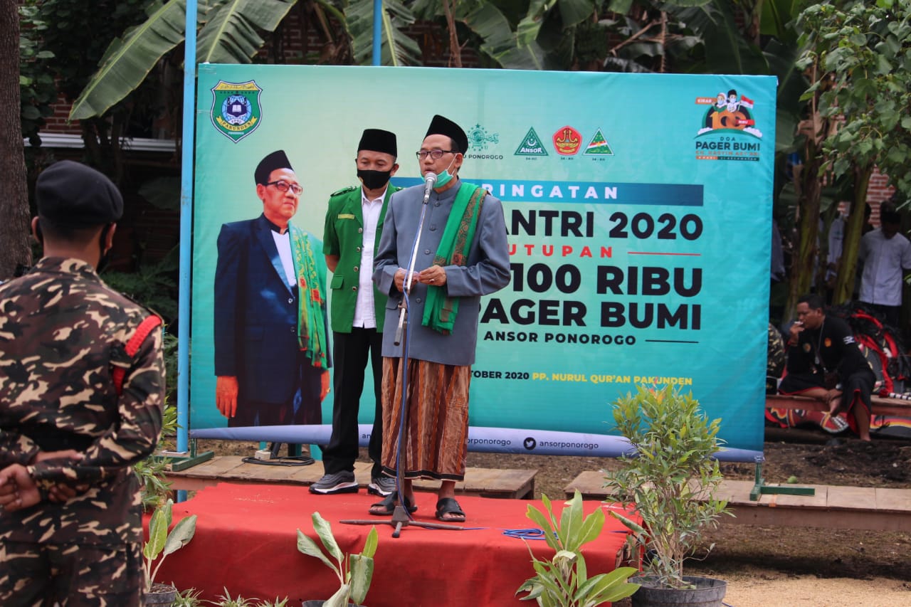 Yel-yel “Santri Sehat, Indonesia Kuat” Menggema Di Bumi Reyog - NU PONOROGO