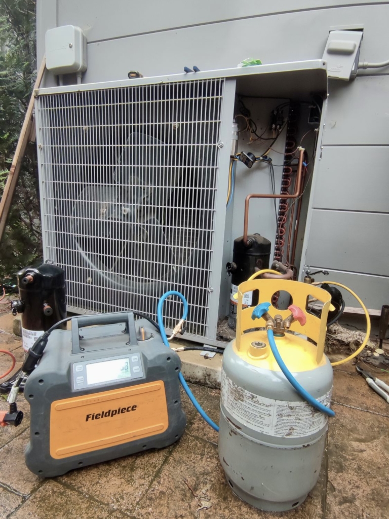 AC compressor replacement in Woodside, CA
