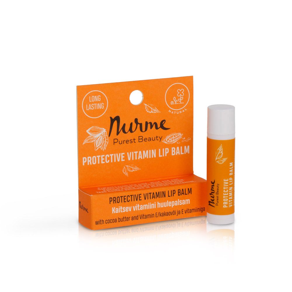 Protective Vitamin Lip Balm 4,5 g Nurme Natural Cosmetics