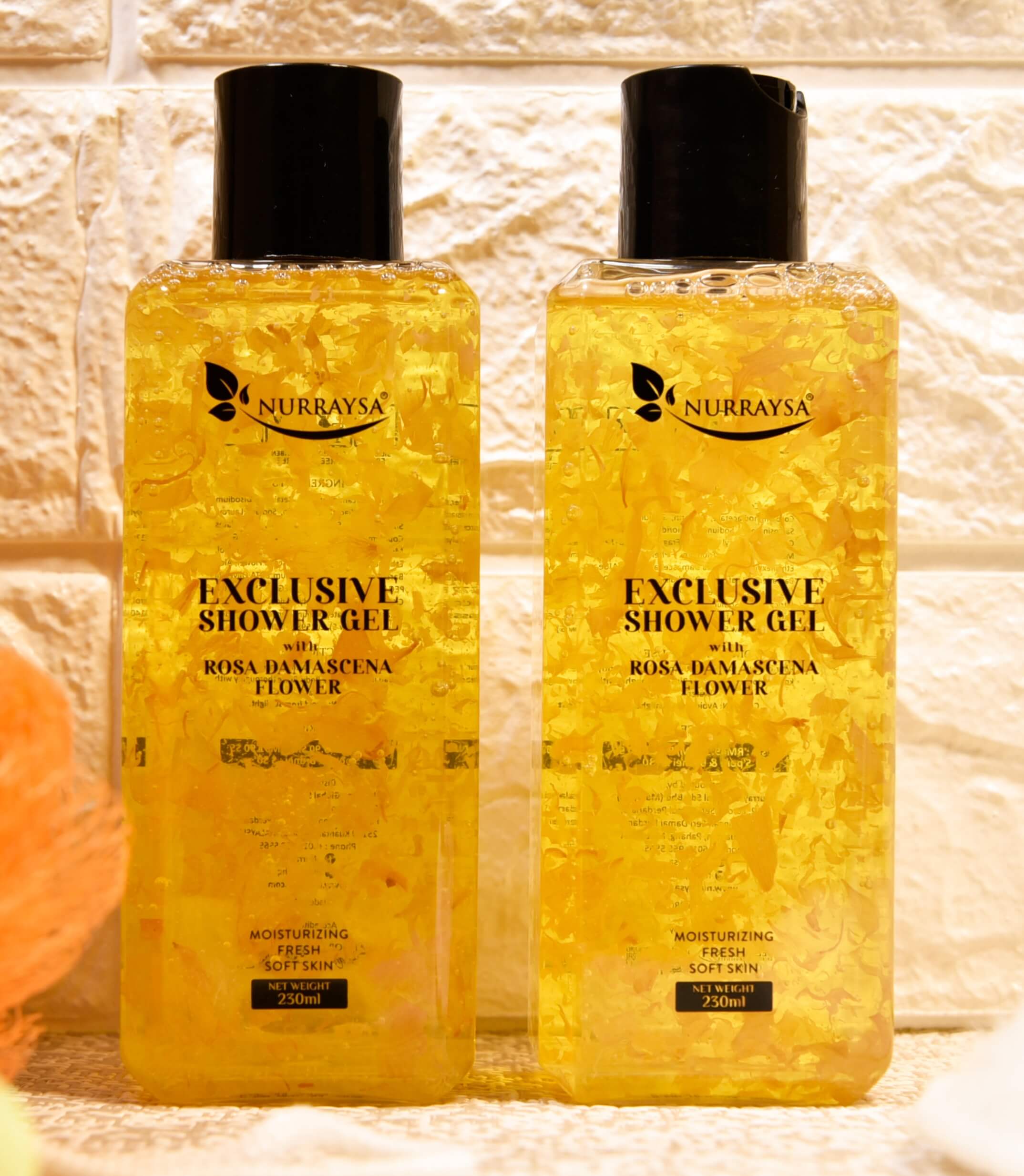 Exclusive Shower Gel With Rosa Damascena Flower Nurraysa