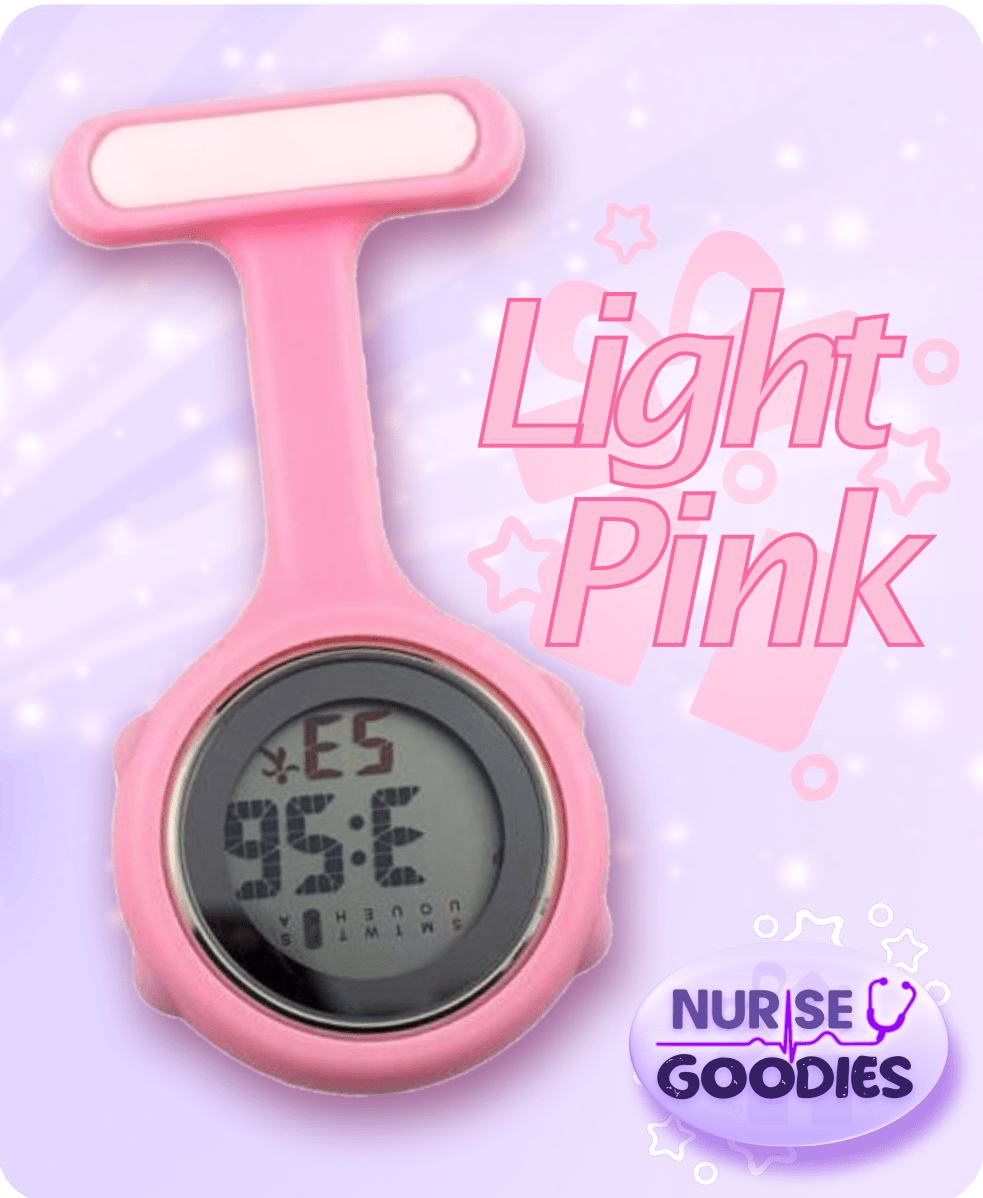 Nurse Goodies Digital Silicone Fob Watch Nurse Goodies