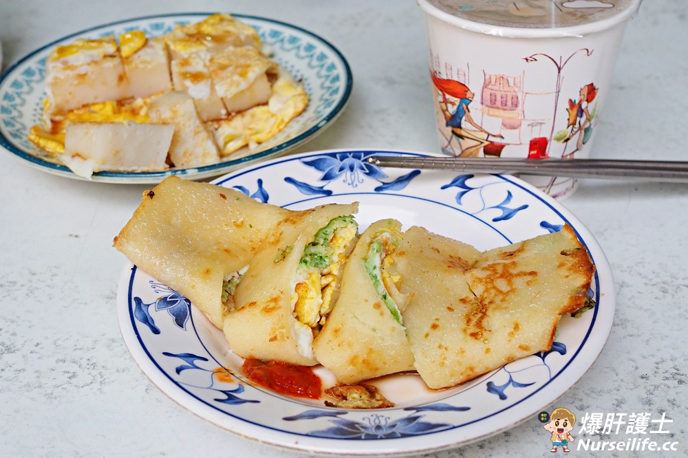 素食早餐店｜天母鄰近芝山捷運的傳統蔬菜粉漿蛋餅