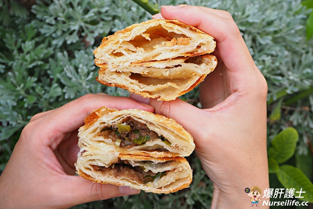 北平香酥燒餅｜彰化50年老店炭烤鹹餅、甜餅