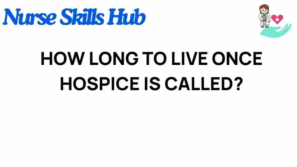 The Uncertain Journey How Long Can One Live After Hospice Care Begins