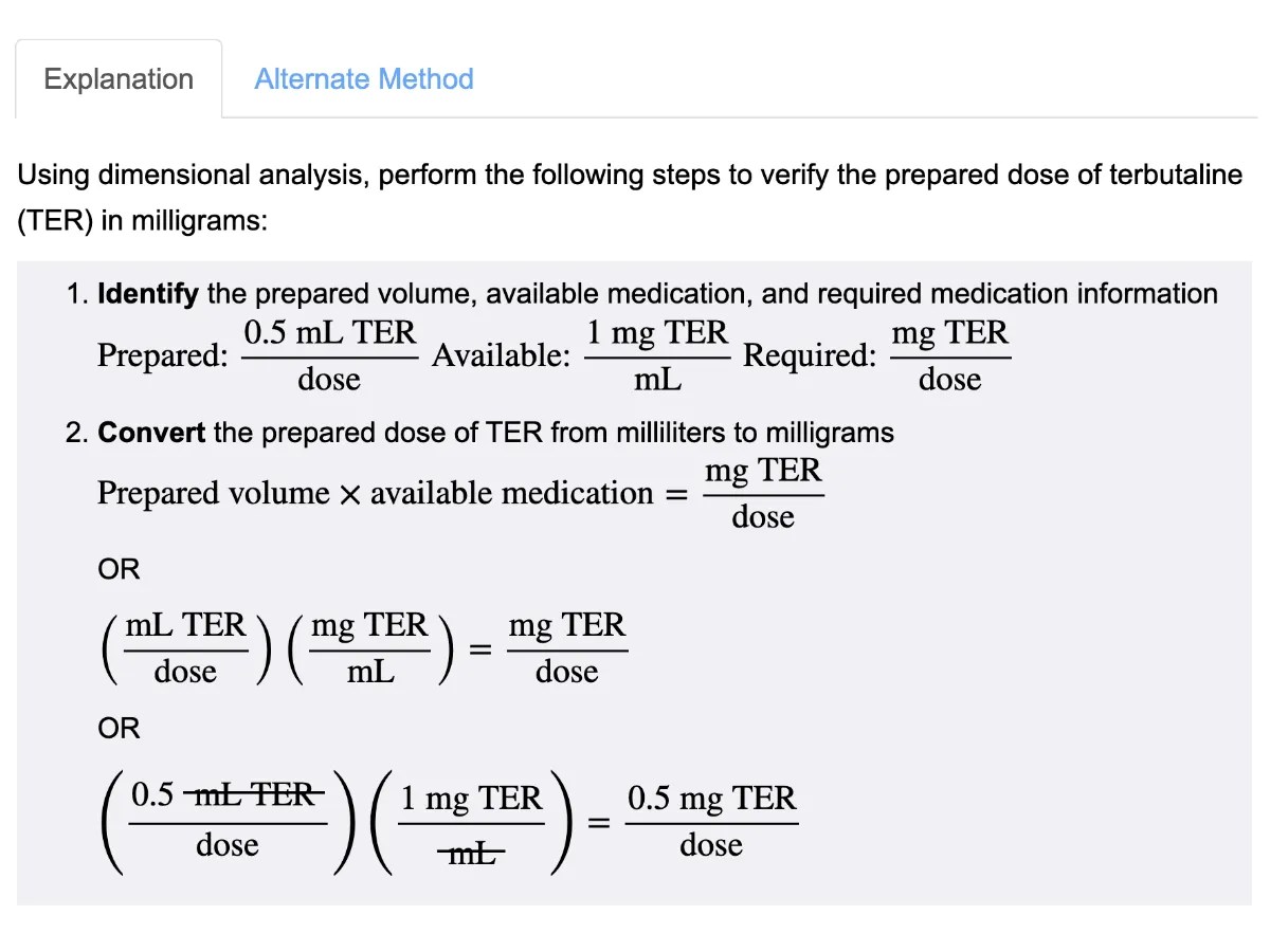 Dosage Calculation Practice Questions Clinical Med Math