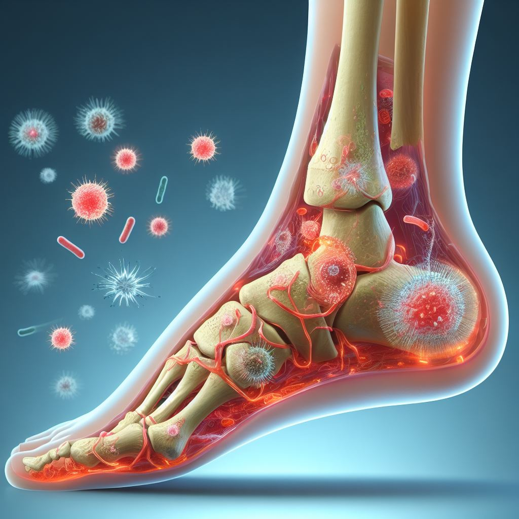 Nursing Care Plan for Acute Osteomyelitis of Ankle Foot right (HCC) patient NursingBFF