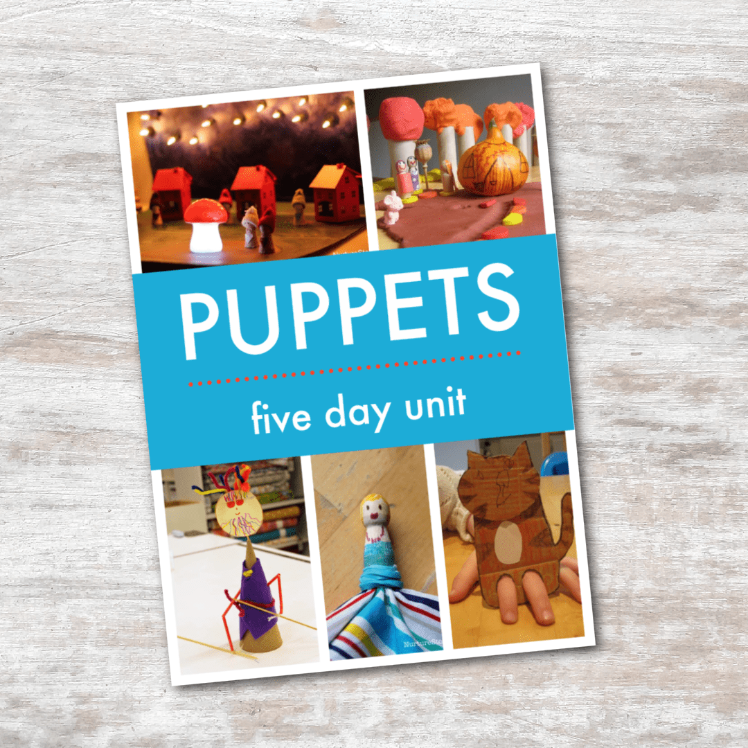 Readymade Puppets thematic unit NurtureStore