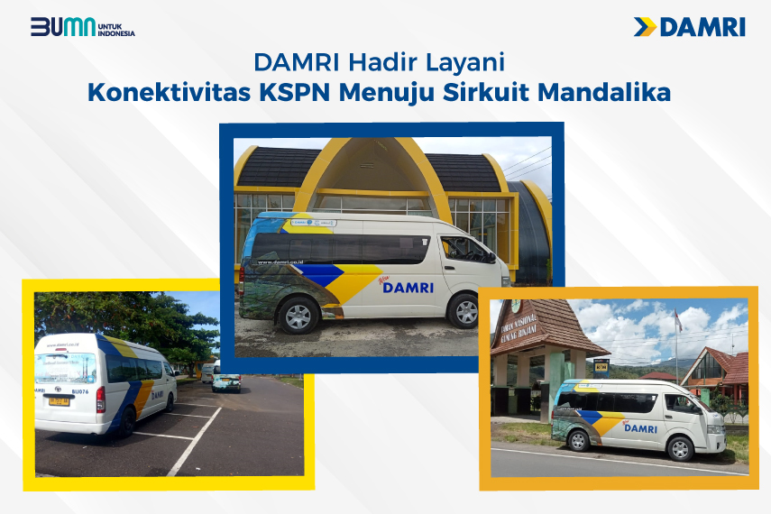 DAMRI Hadir Layani Konektivitas KSPN Menuju Sirkuit Mandalika — Nusakini