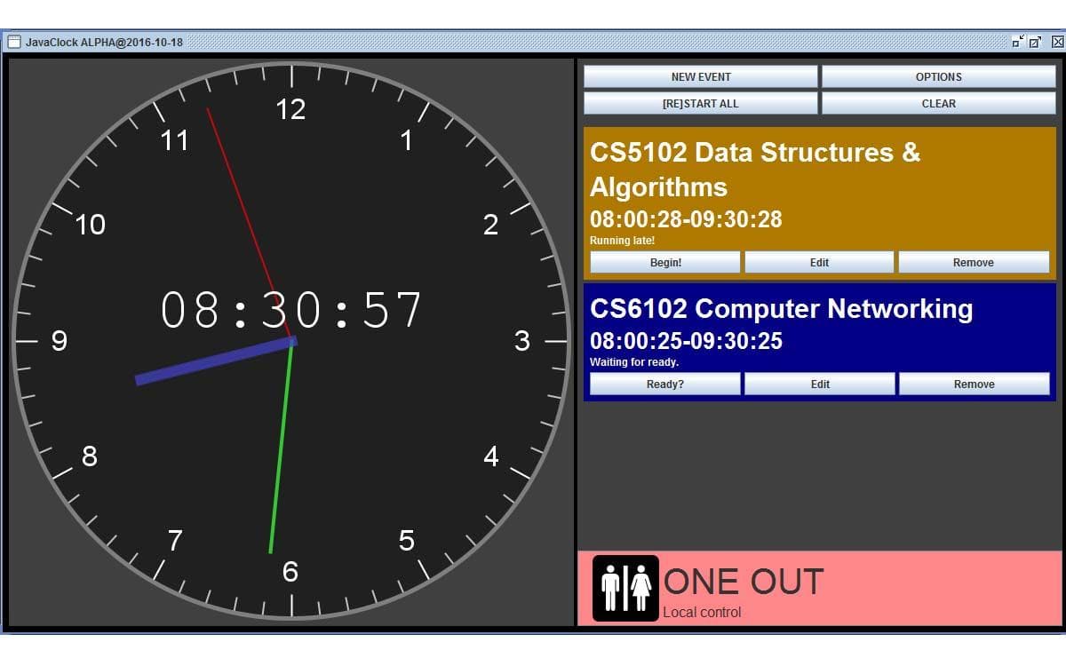 Project Exam Clock AppVenture
