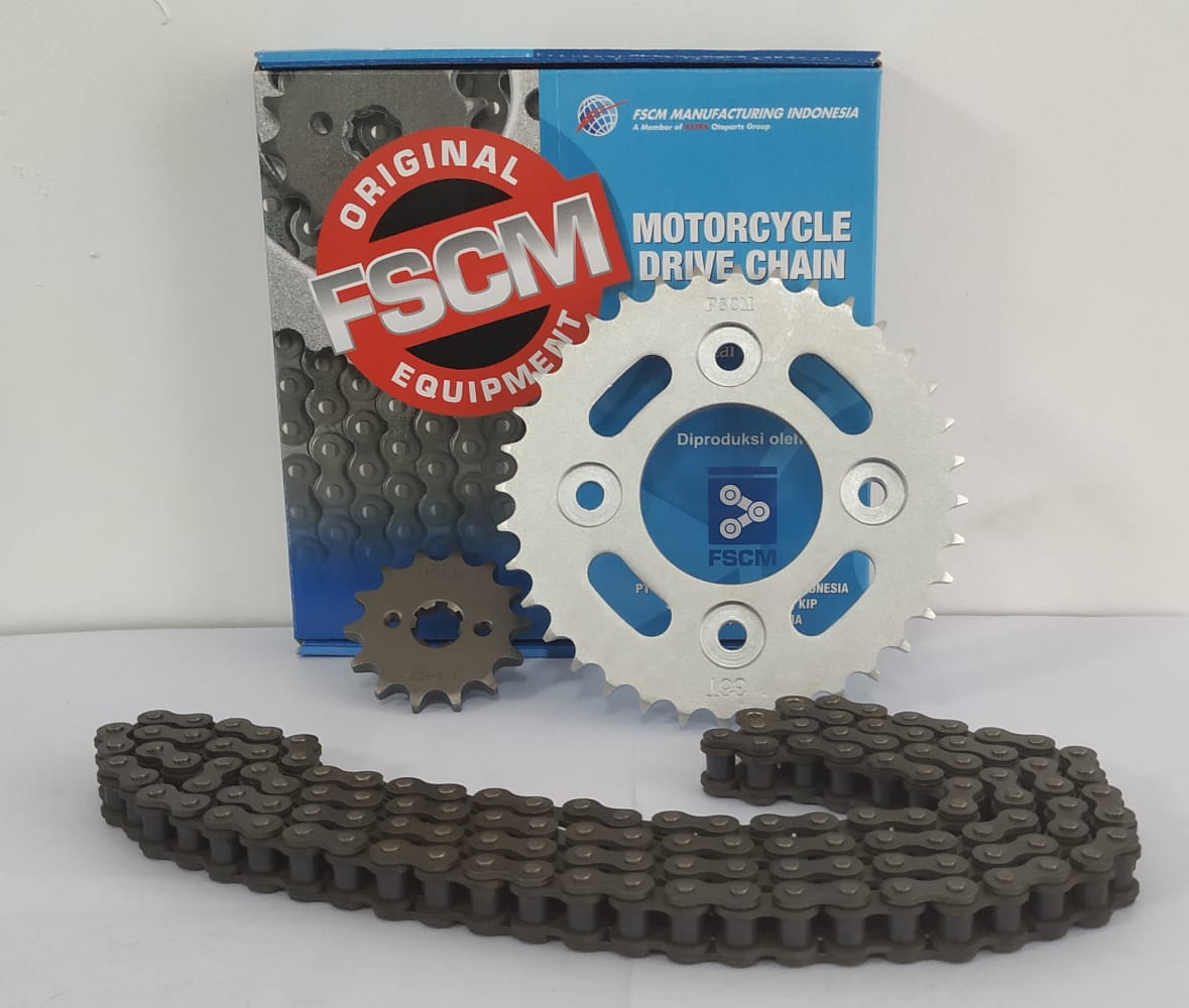 Motorcycle Drive Chain Kit PT Rajawali Nusindo