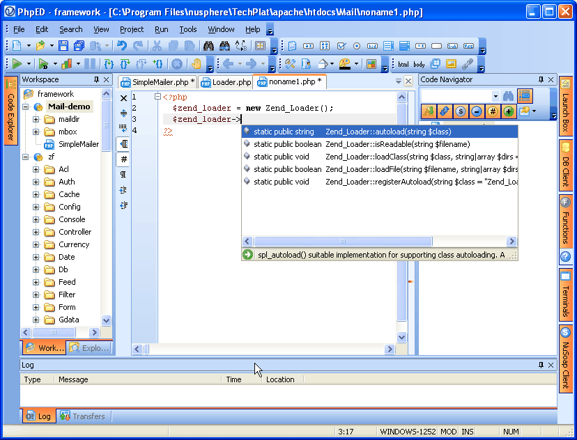 Zend Framework Development
