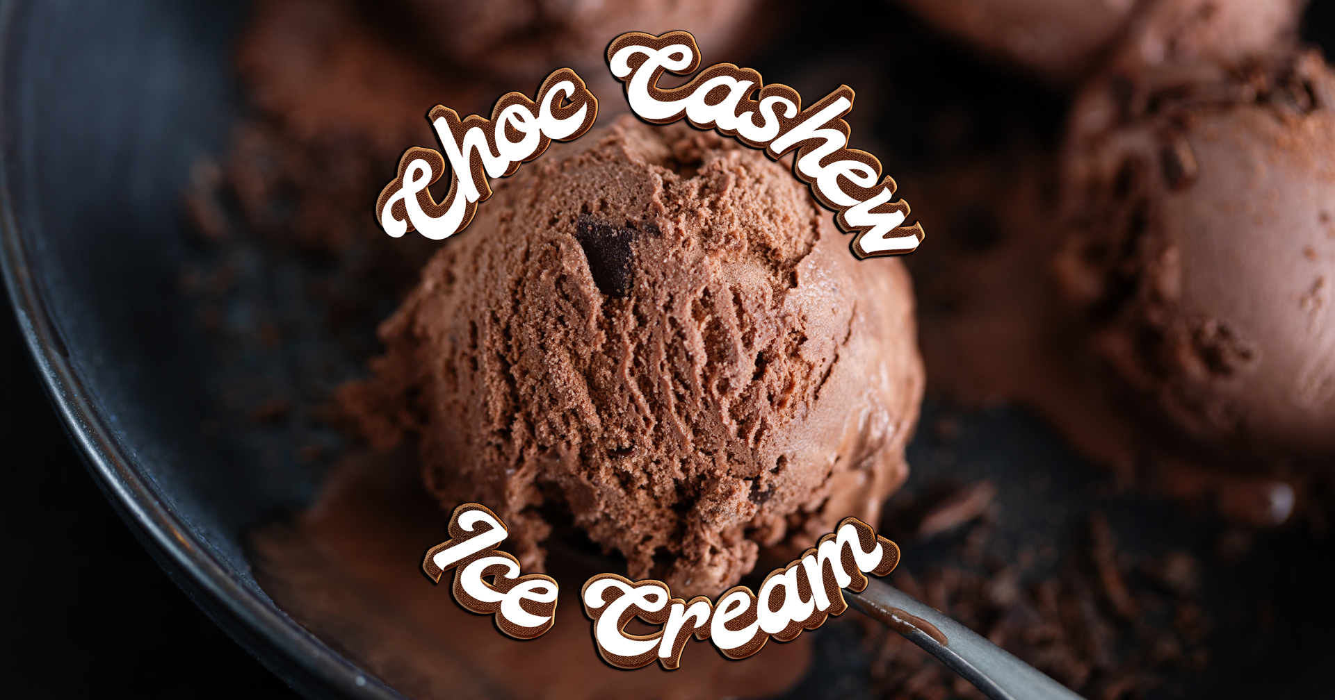 Chocolate Cashew Nut Butter Ice Cream — Quick and Easy Recipe