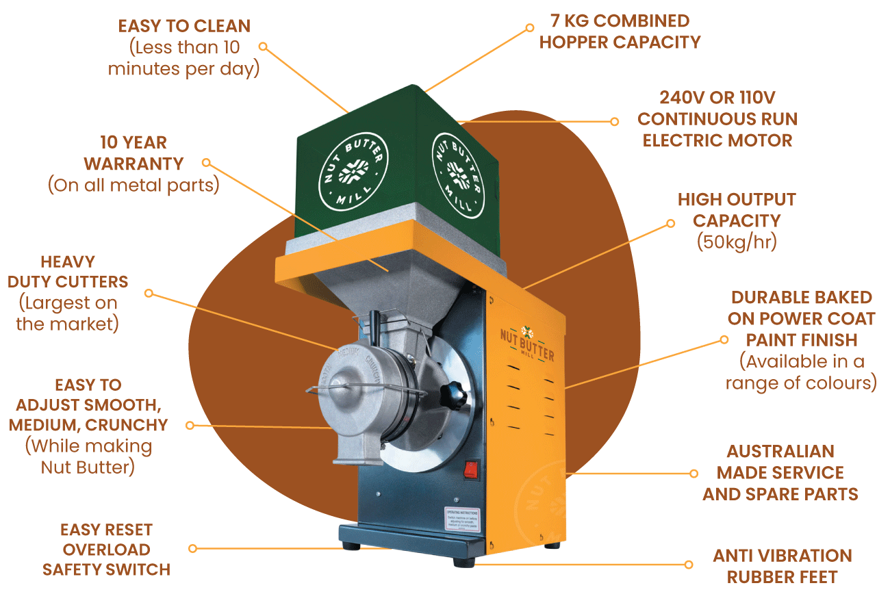 Product Information » NUT BUTTER MILL
