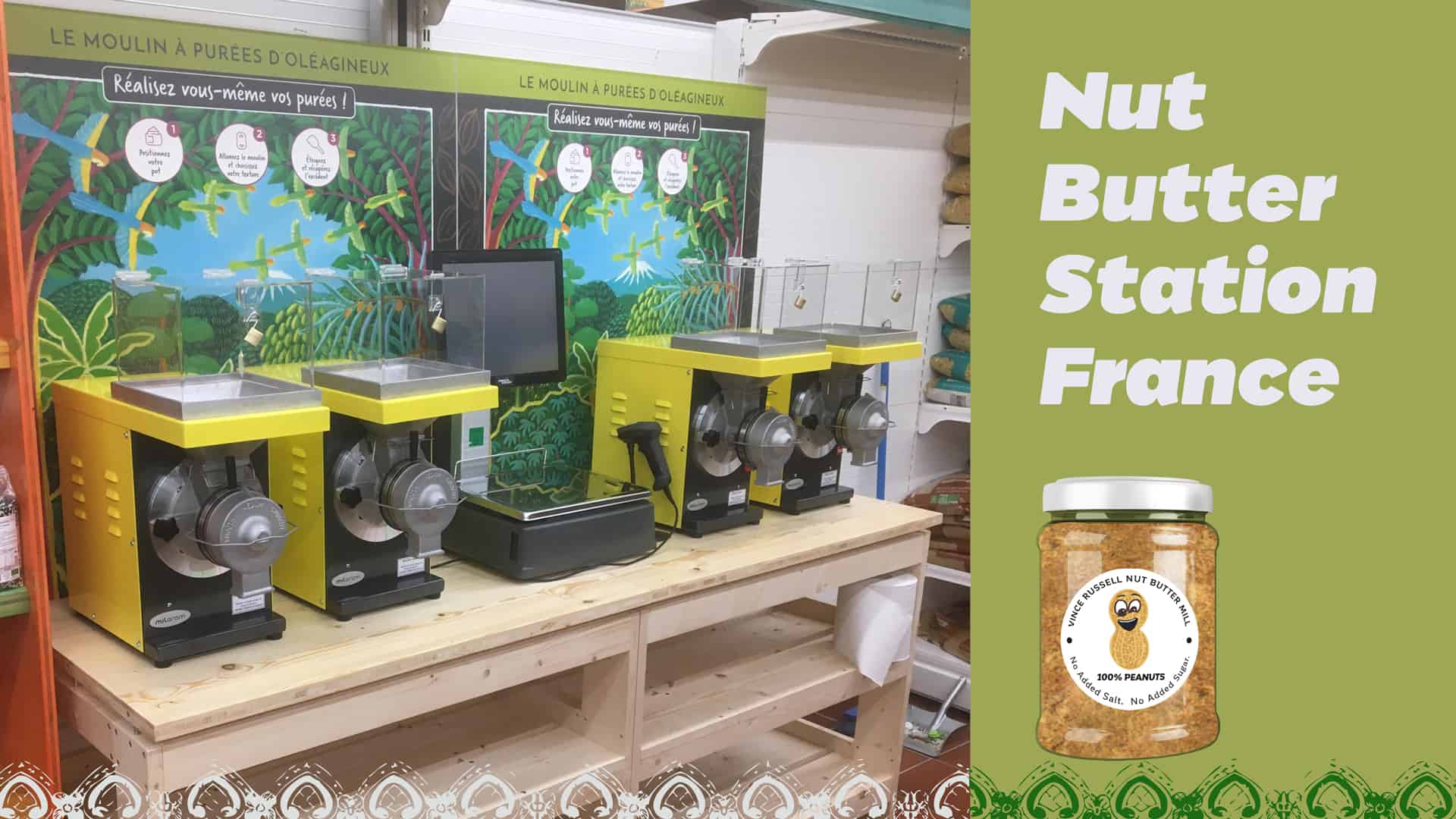 European Distributors for the Nut Butter Mills, peanut / nut butter