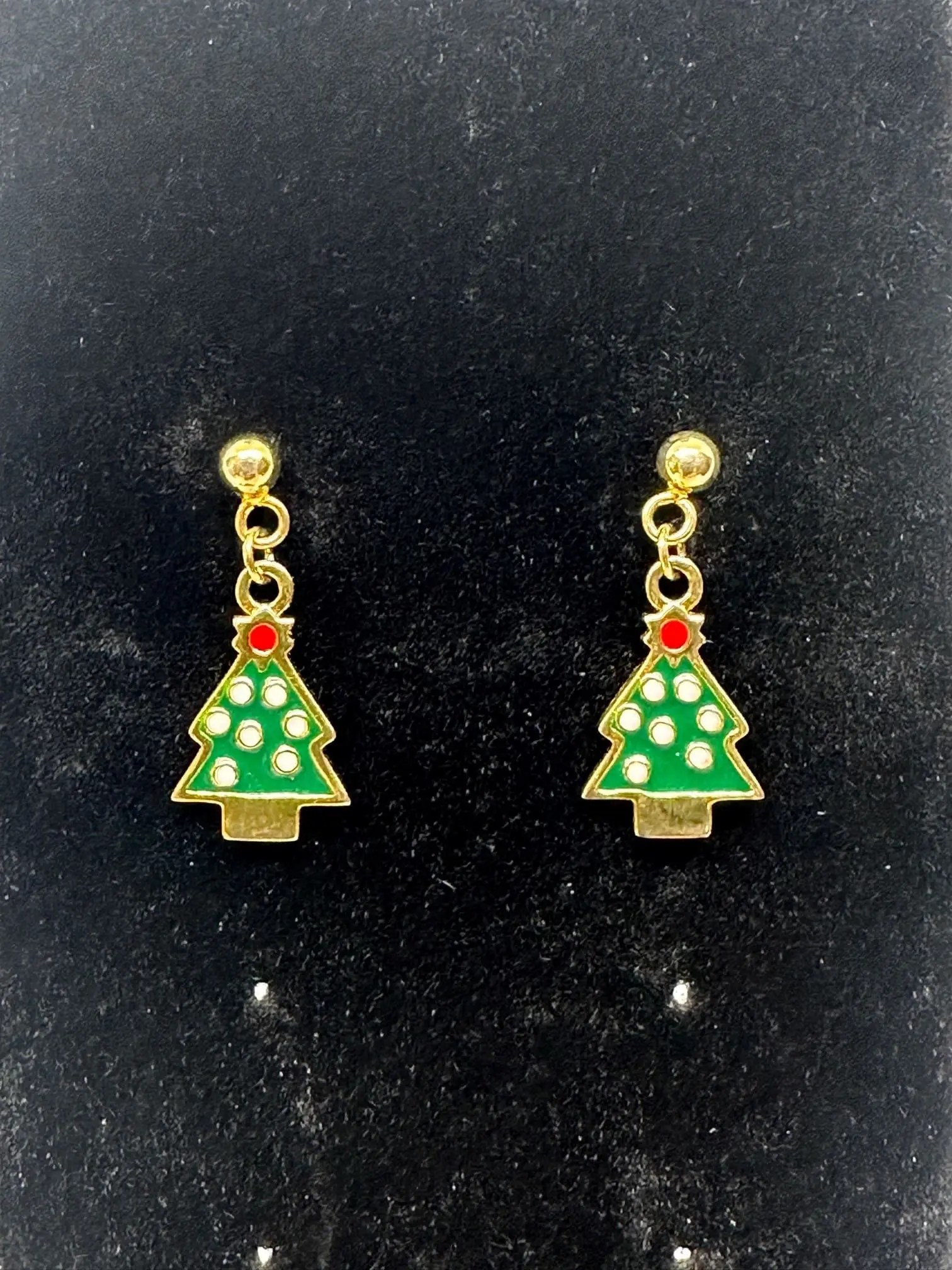 NUTCRACKER! Magical Christmas Ballet Tree Earrings in gift box