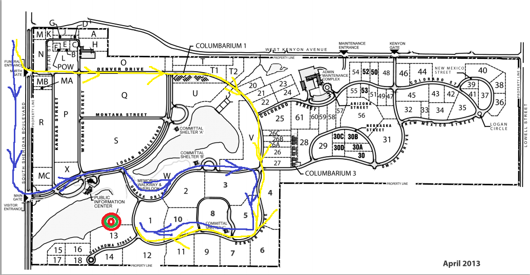 Fort Logan Memorial Service 2014