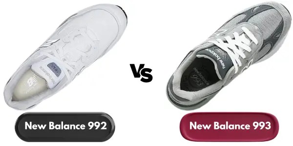 New Balance 992 Vs 993: Comparison Shoes Guide [2024]