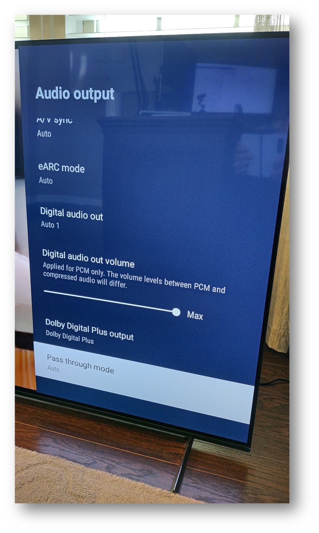 Sony Android 8 and 10 Audio to AVR Settings NuTech Group