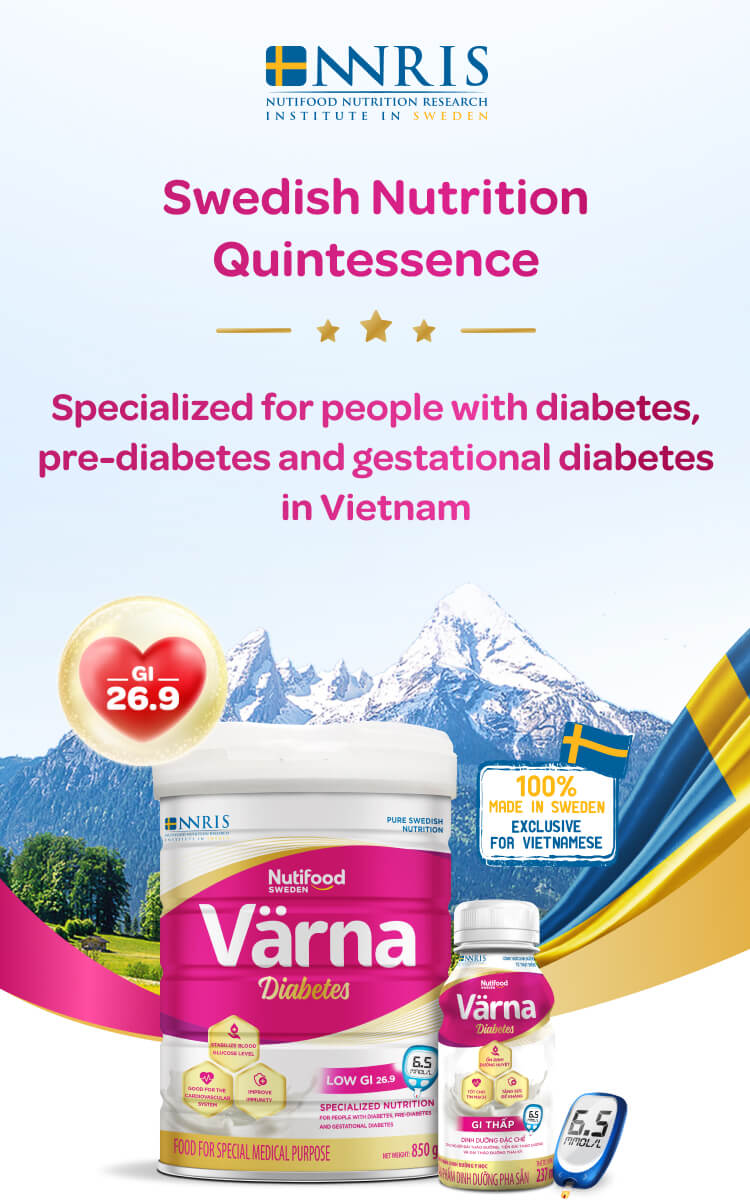 Värna Diabetes Nutifood Sweden