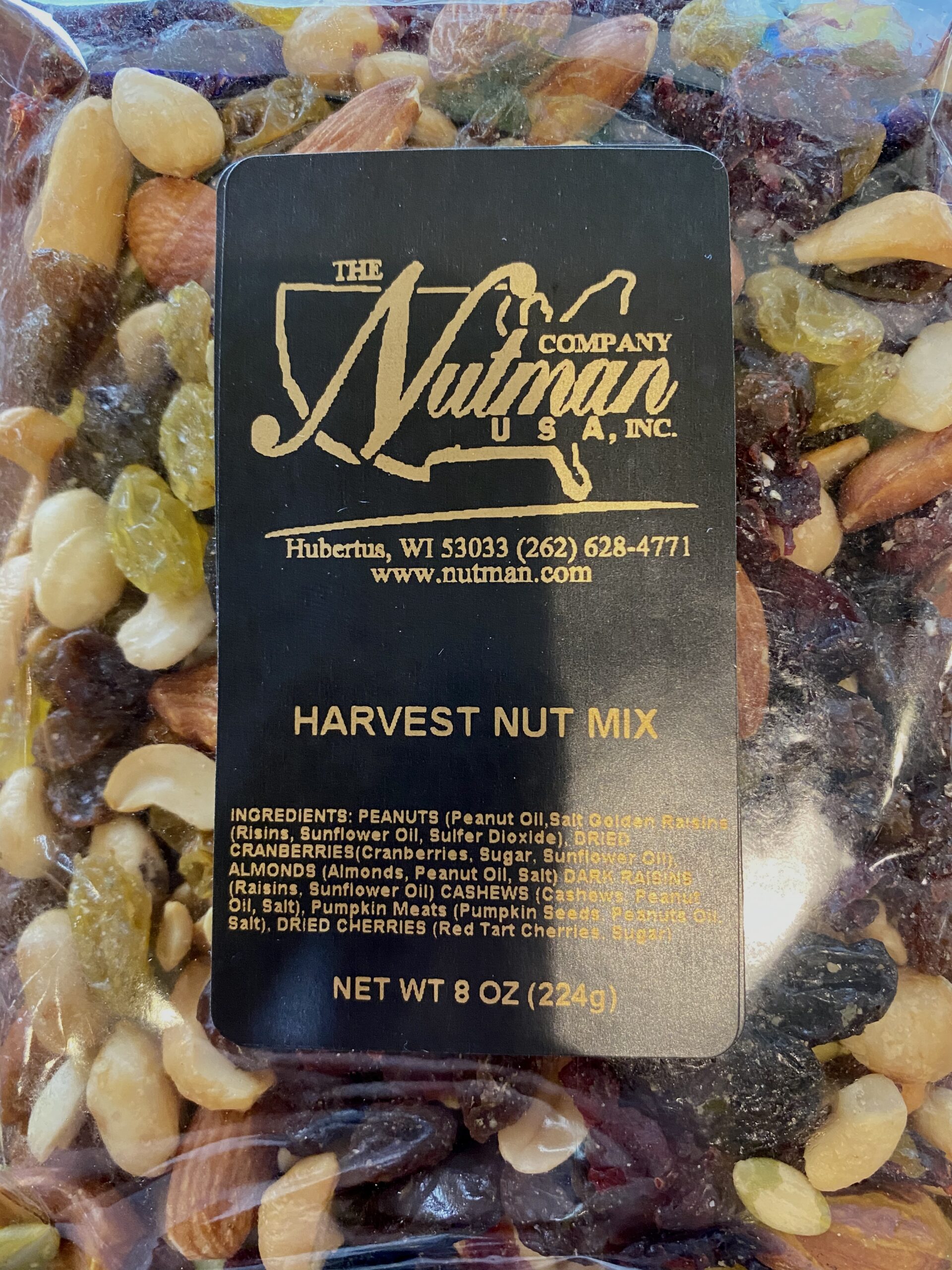 Harvest Nut Mix (8 oz) The Nutman Company USA, Inc.