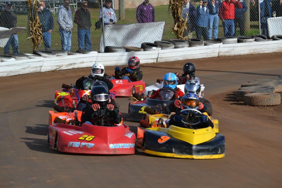 Nutmeg Kart Club Dirt Track GoKart Racing