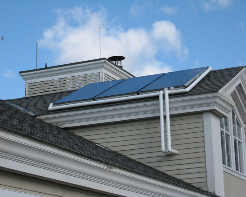 Nutmeg Mechanical Solar Hot Water Installation Geothermal