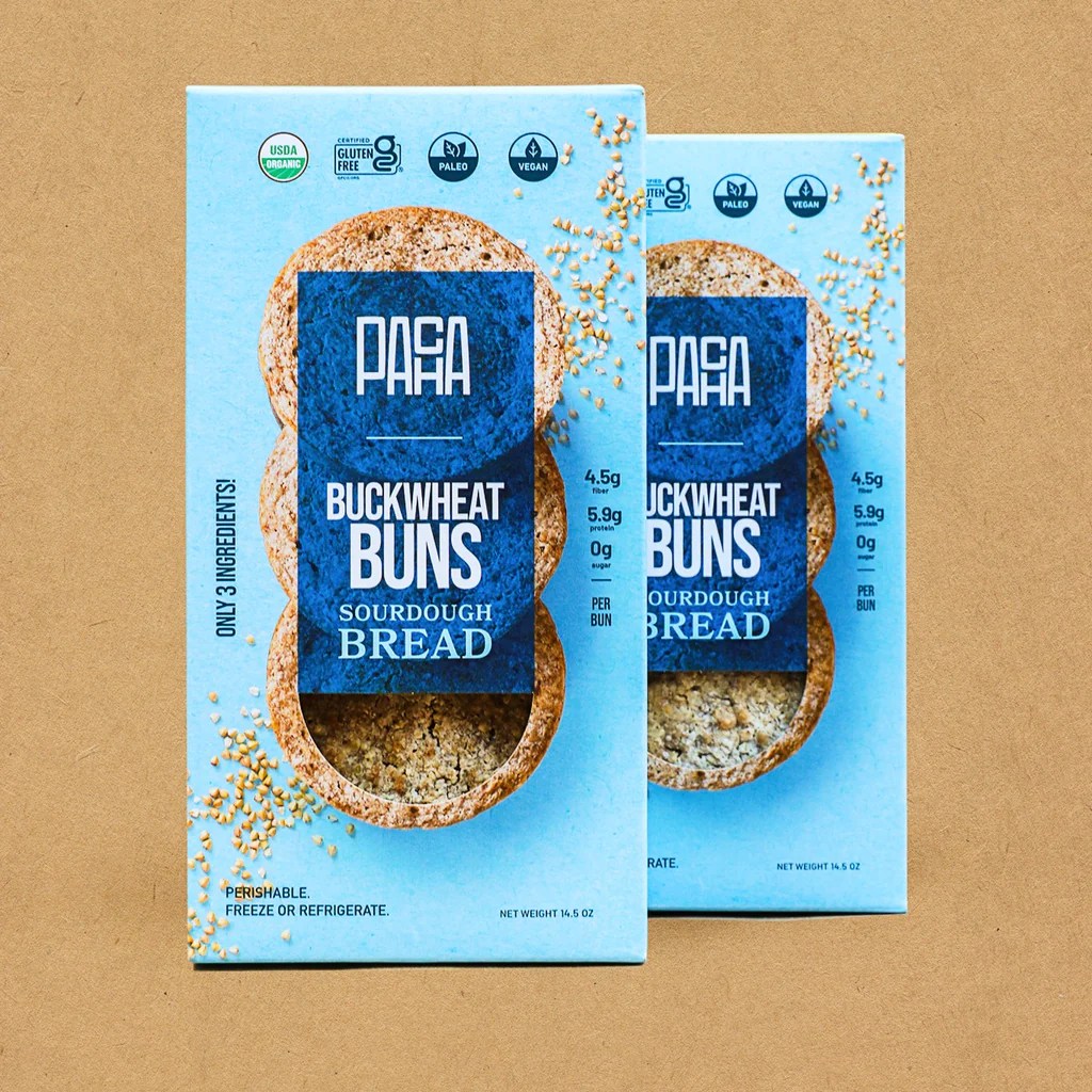 Pacha Bread & Buns GF Vegan Organic Nutmeg Notebook
