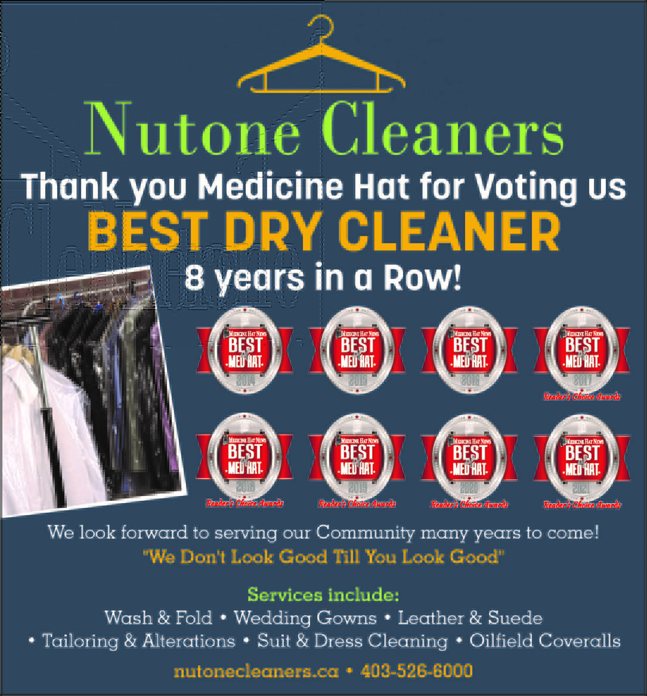 Nutone Cleaners Medicine Hat Dry Cleaning