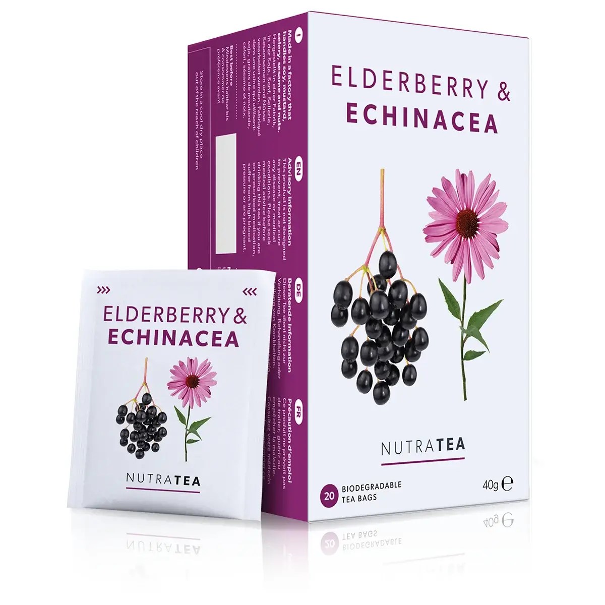 Elderberry & Echinacea Tea For Immune System