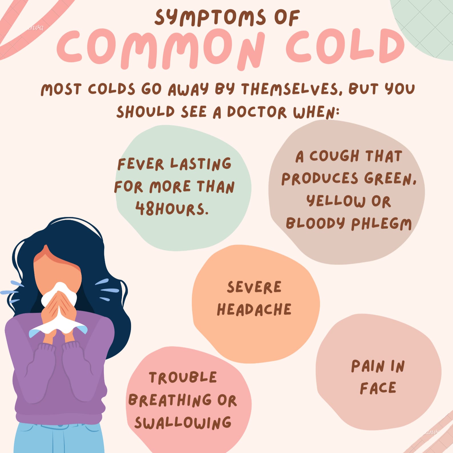 Symptoms of Common cold Causesa and Prevention Nutribs