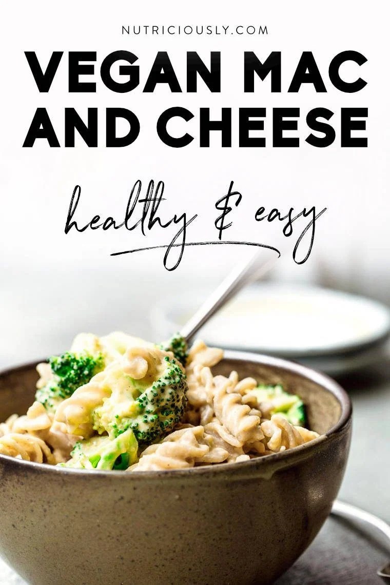 Healthy Vegan Mac And Cheese (LowFat) Nutriciously