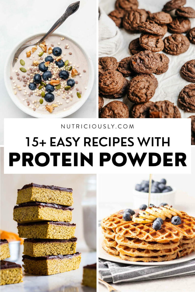 15+ Delicious Protein Powder Recipes (No Shakes!) Nutriciously