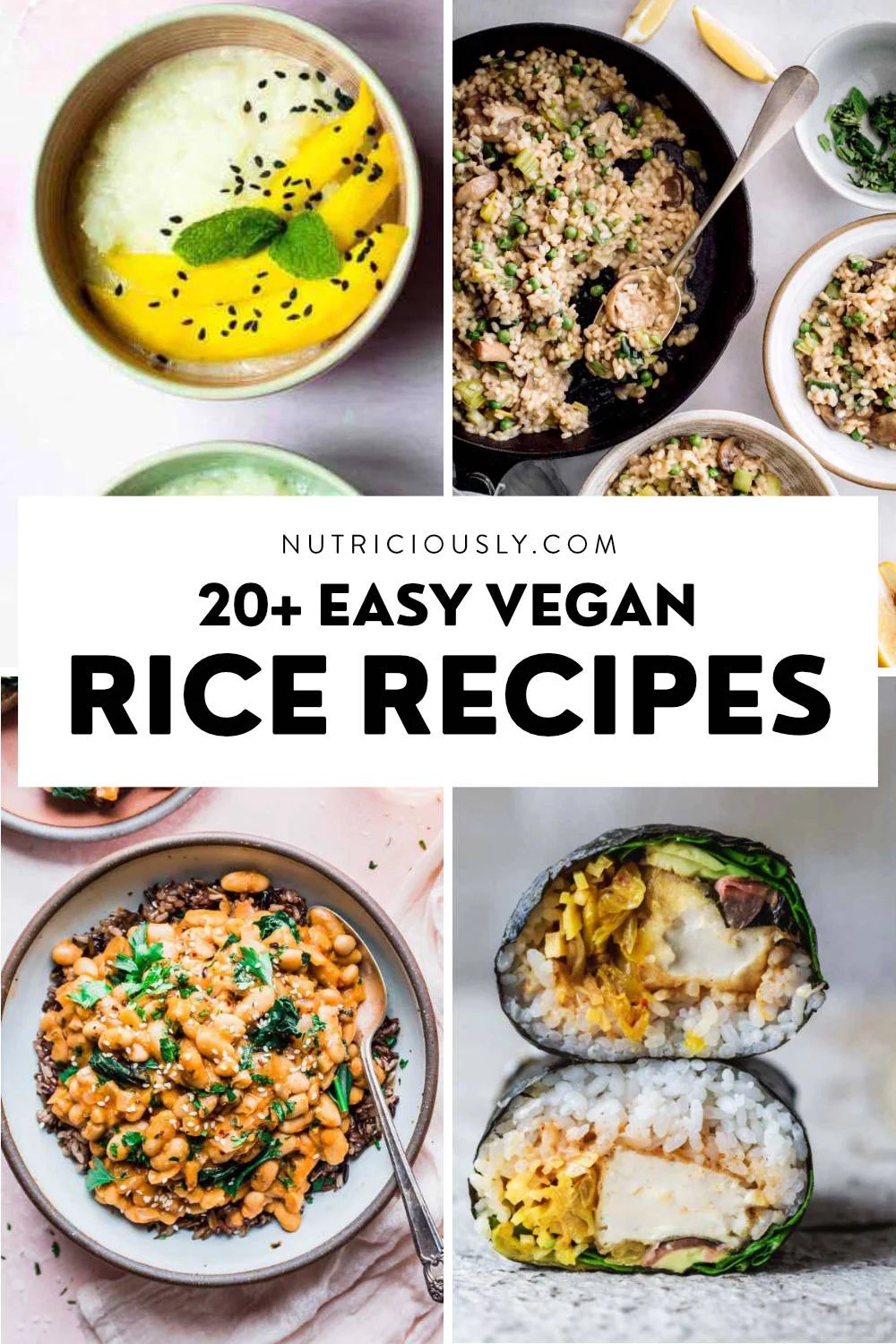20+ Creative Vegan Rice Recipes (Savory & Sweet) Nutriciously