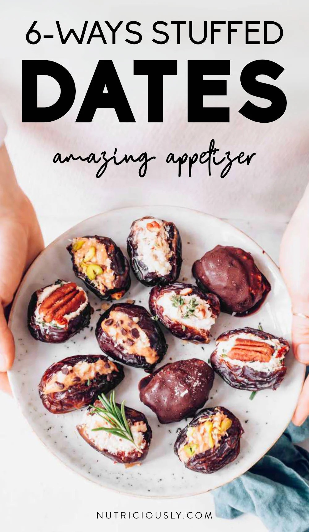 Best Stuffed Dates (6 Ways!) Nutriciously