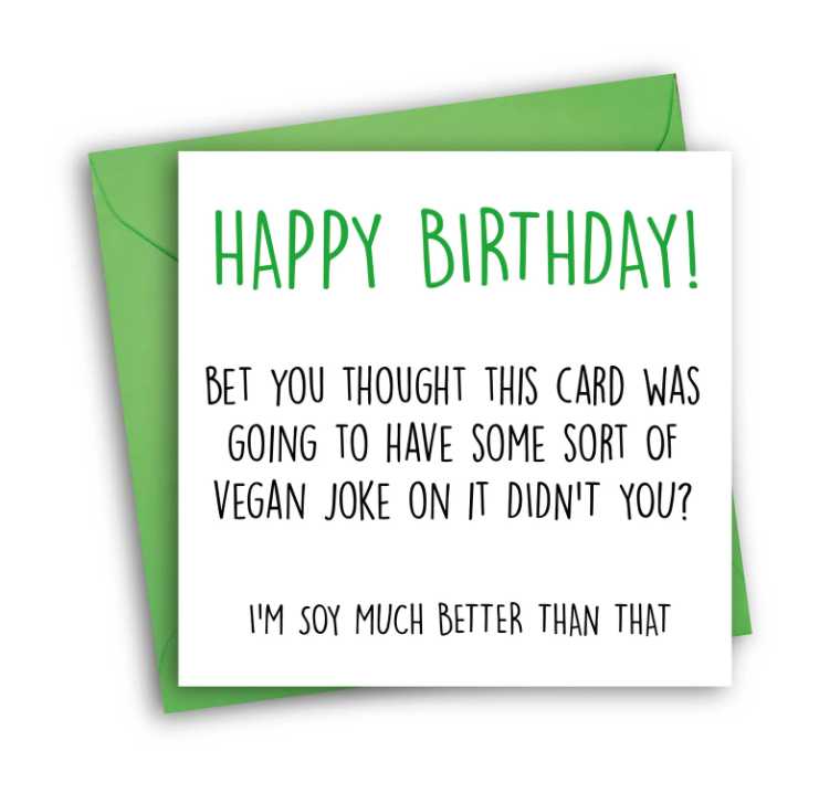 21 Clever & Funny Vegan Gifts Nutriciously