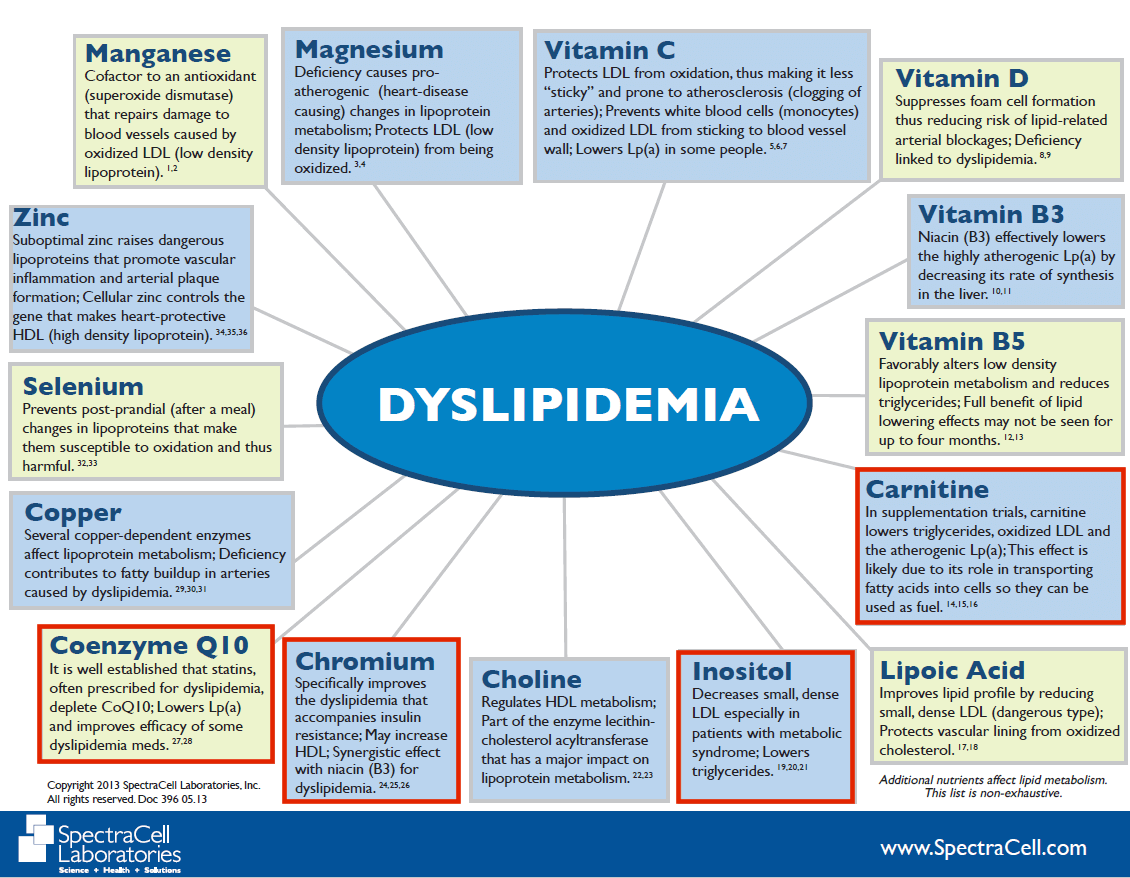 Dyslipidemia Chart