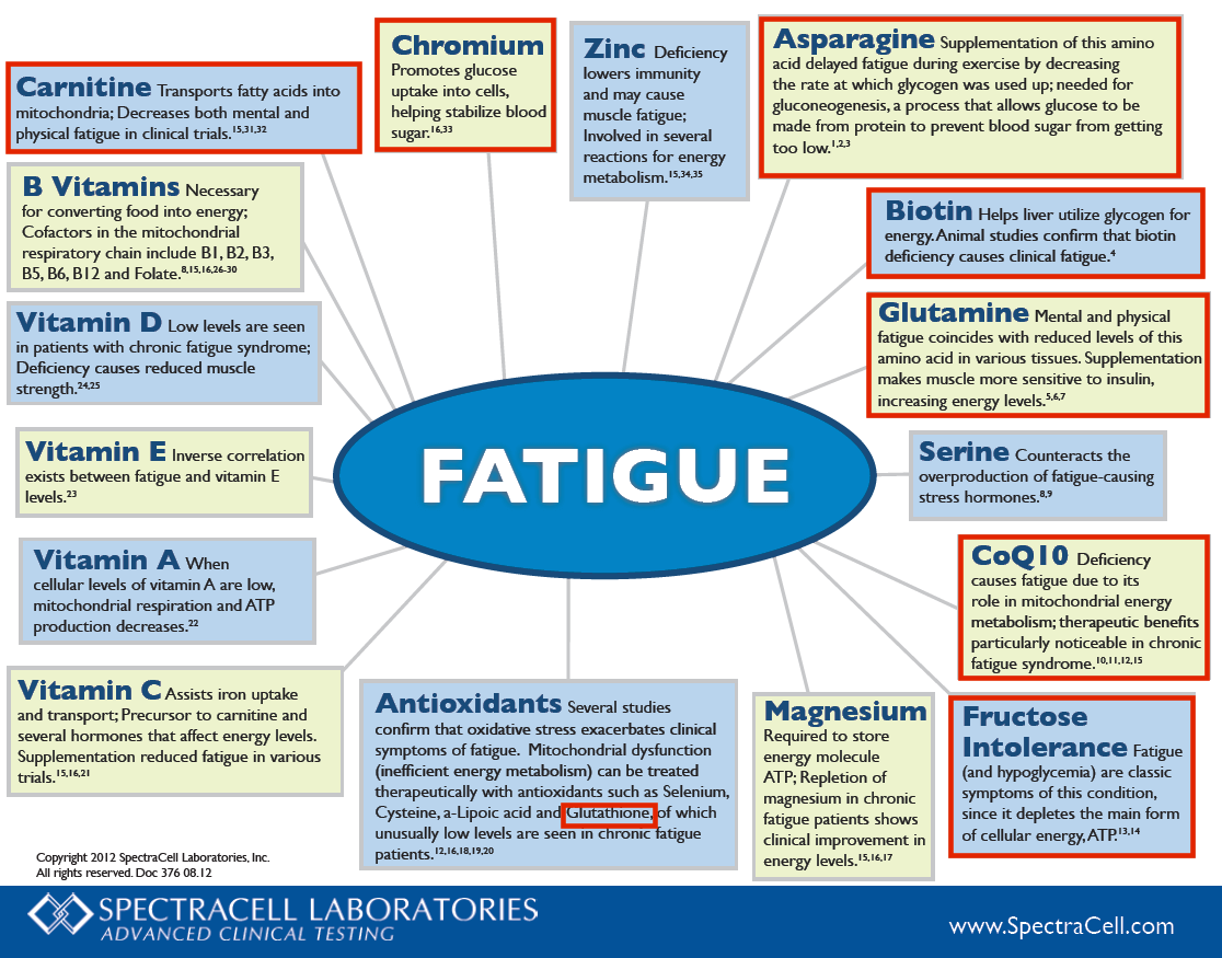 Diet for fatigue.