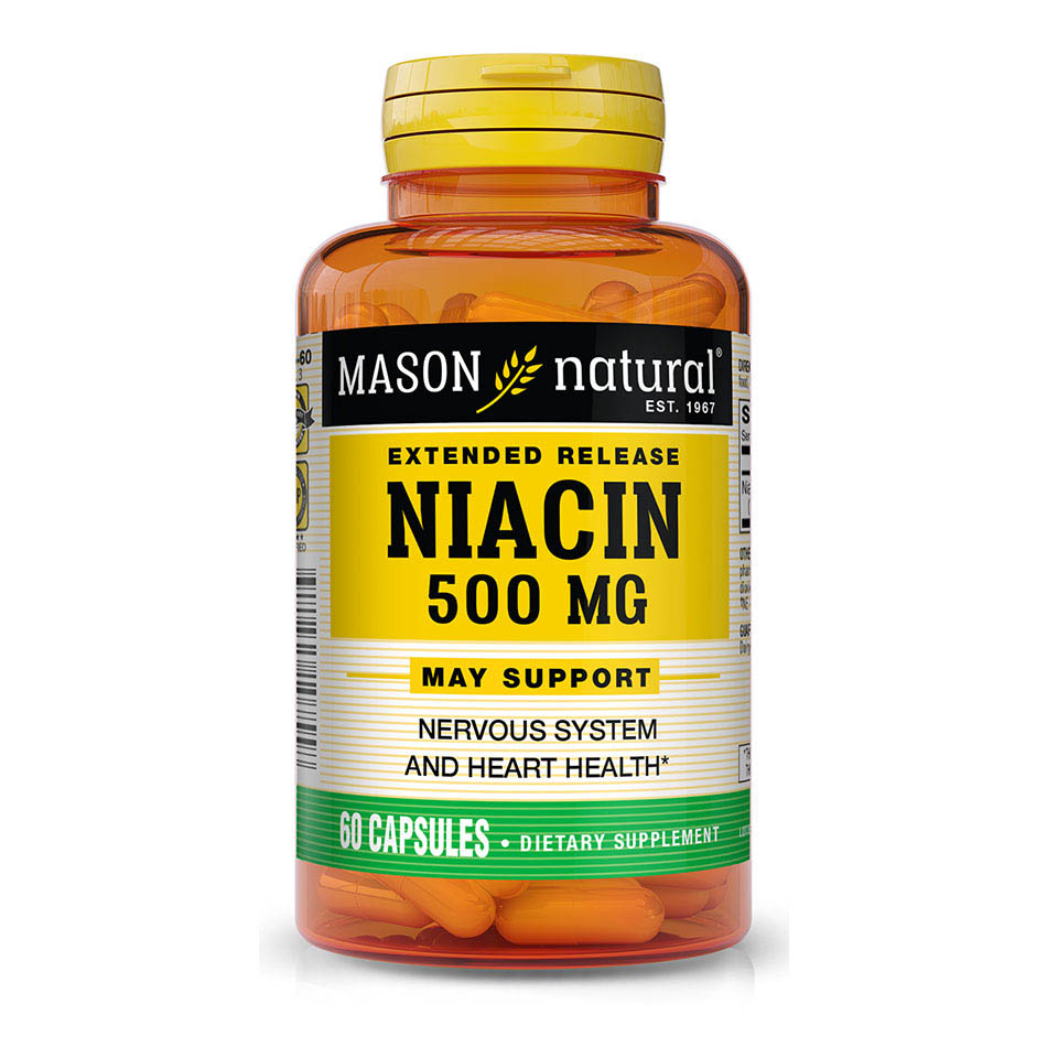 Niacin 500 mg Extended Release Nutrients Best